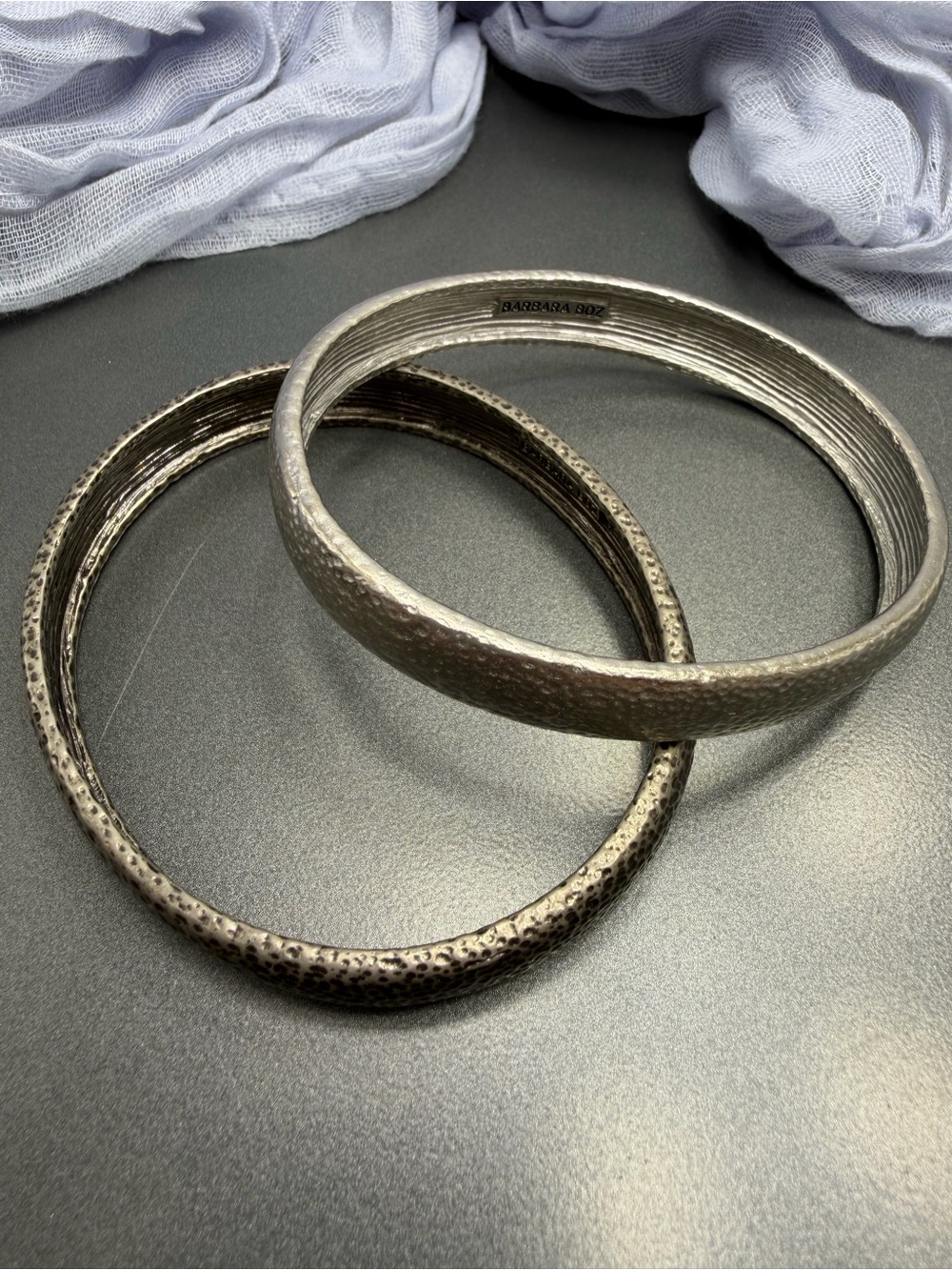 😎50%off Barbara Boz signed Bangle Bracelets